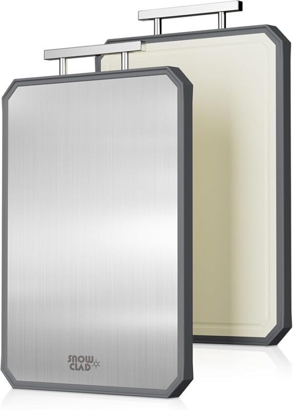 SNOWCLAD Stainless Steel Cutting Board,