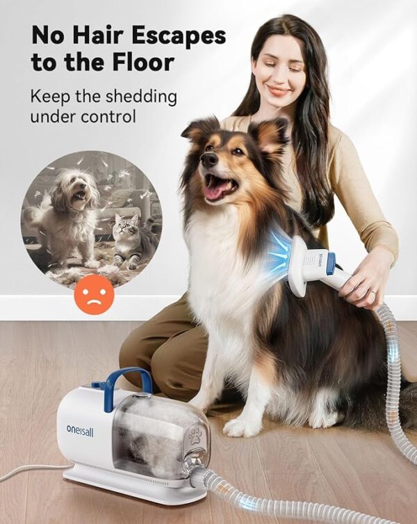 oneisall Dog Vacuum & Dryer for Shedding Grooming, - Image 3