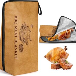 BBQ Blanket for Resting Meat - 21" Insulated Reusable Smoker Blanket
