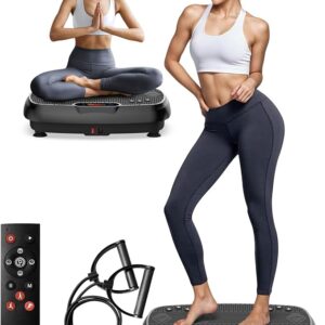 Vibration Plate Exercise Machine, Power Vibrating Board for Weight Loss,