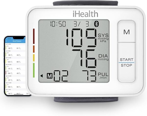 iHealth Push Wrist Blood Pressure Monitor,