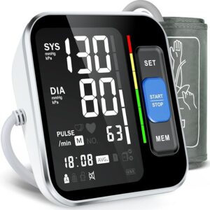 Blood Pressure Monitors for Home Use Upper Arm, Accurate Cuff 8.7”-15.7”