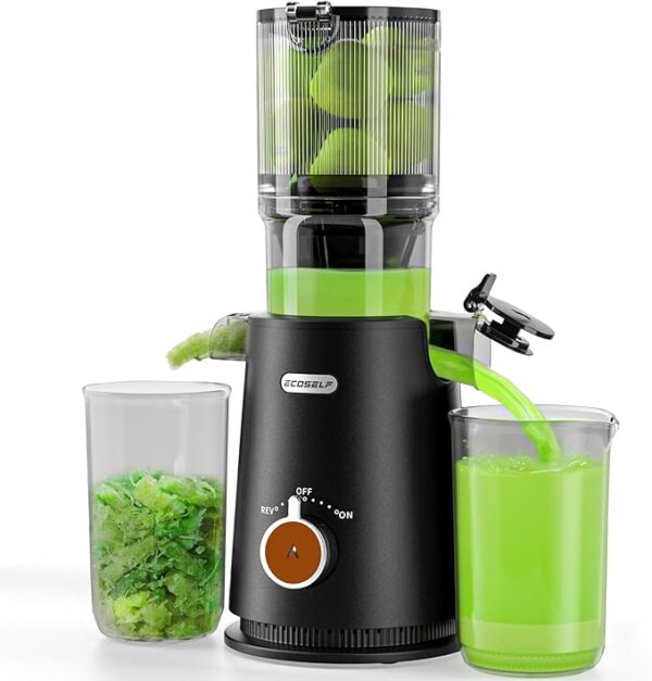 Juicer Machines with Large Feed Chute Fit Whole Fruits & Vegetables,