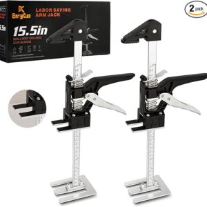 Labor Saving Arm Jack 2 Pack,15.5 Inch Multifunctional Furniture Lifter Jacks