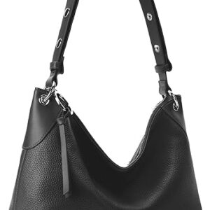 befen Genuine Leather Hobo Bags for Women Trendy Crossbody Purses Soft Real Leather