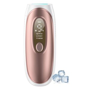 Aopvui IPL Laser Hair Removal, Laser Hair Removal for Women and Men with 5 C° Sapphire Ice-Cooling Function,