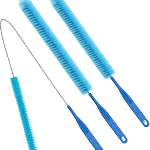 3Pack Dryer Vent Cleaner Kit, Home Improvement Essential Cleaning Tools, Up to 30 Inch Long Brush Cleaning Set