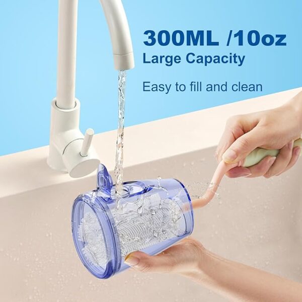Water Flosser for Teeth, 300ML Cordless Oral Irrigator Rechargeable - Image 3