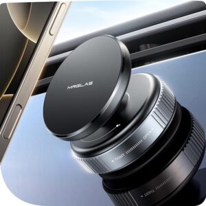 MRGLAS 2025 Upgraded 360° Adjustable Vacuum Magnetic Phone Holder Stand[Strongest Suction