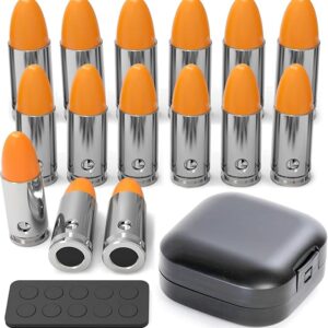 9mm Snap Caps Safety Trainer Dummy Rounds - Practice Safe Loading Firing Close to Real Weight(15PCS)