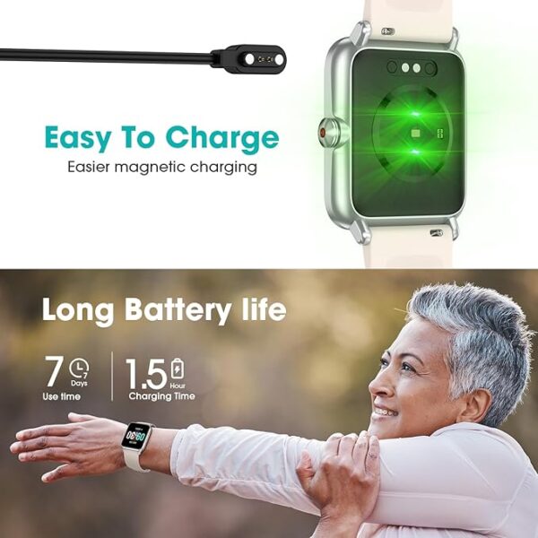 Pedometer Watch Senior Friendly No App/Phone Required - Image 3