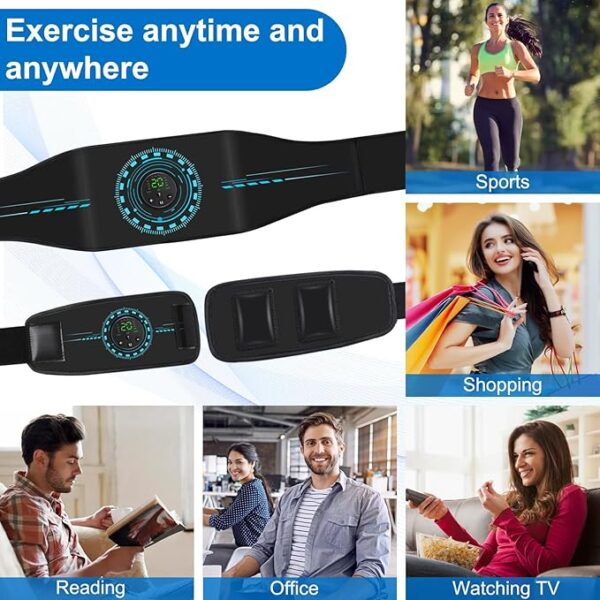 ABS Stimulator Muscle Toner, AB Machine for Abdomen/Arm/Leg, Muscle Stimulator for Muscle Growth, - Image 2