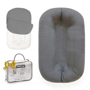 Baby Lounger - Baby Lounger for Newborn, Breathable & Soft Baby Nest Cover Baby 0-12 Months,