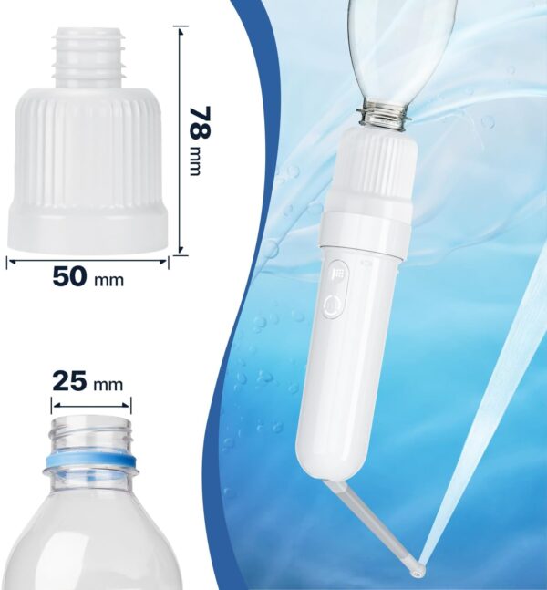 Portable Bidet for Travel Electric Bidet with USB-C Rechargeable Handheld Water Sprayer for Personal Hygiene and Postpartum - Image 3