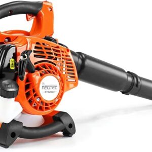 NEO-TEC Gas Leaf Blower-Handheld Light Gas Blower 25.4cc,432CFM,180MPH,2-Cycle,Ergonomic Harness System,