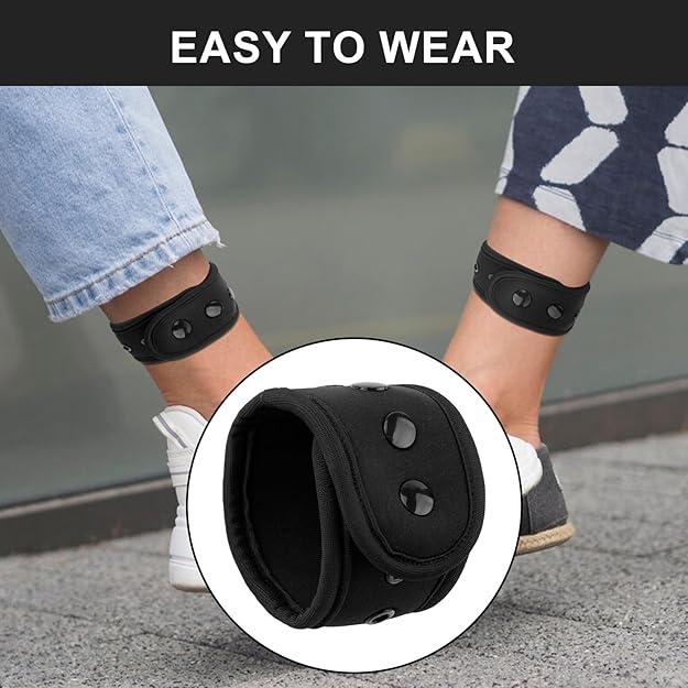 Ankle Band Fitness Pedometer for Men&Women,Compatible with Fitbit Flex 2/One/Zip/Charge 2 3/Alta HR or Garmin Vivofit/2/3/4/JR Fitness Tracker, - Image 2