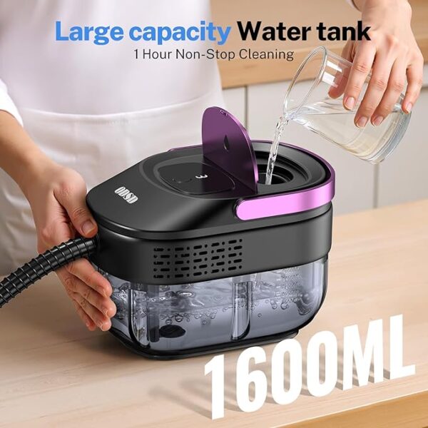 ODSD Handheld Steam Cleaner, 2500W High Pressure Steam Cleaner for Home, 3 Steam Levels, - Image 3