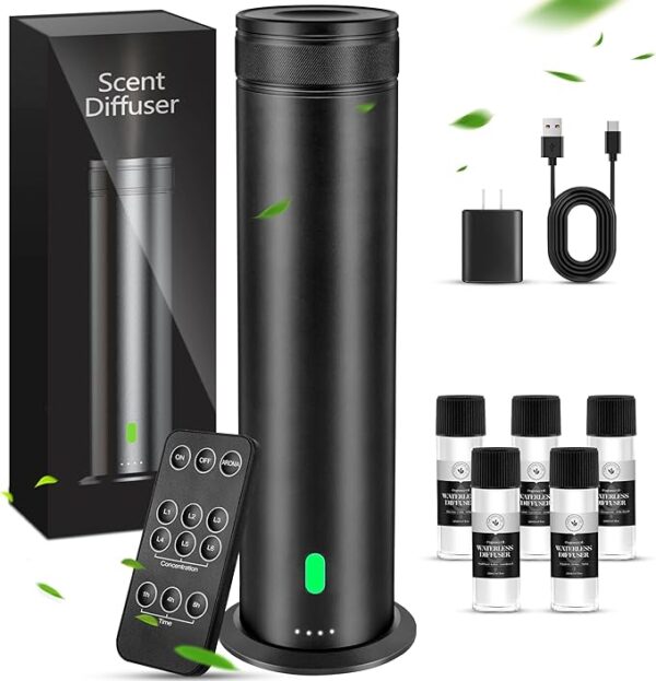Waterless Scent Diffuser Starter Kit - Suitable for Home and Hotel Series Air Diffuser, 800 Square Inches of Coverage,