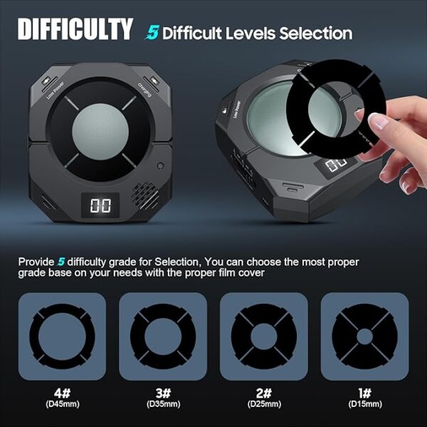 Dry Fire Training System, Electronic Dry Fire Trainer Target Compatible with Training Cartridge - Image 2