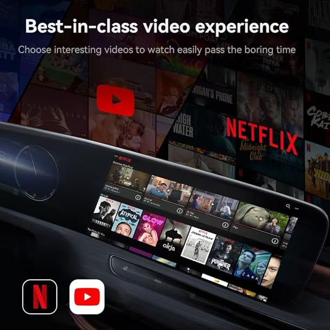 Wireless CarPlay Adapter for iPhone & Android – Supports Maps, YouTube, Netflix, TikTok – Fast & Stable Connection, Plug and Play – Universal Compatibility for Car Stereo - Image 2