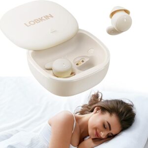LOBKIN Sleep Headphones,Wireless Bluetooth 5.4 Noise Blocking Sleeping Headphones,Sleep Earbuds for Side Sleepers in-