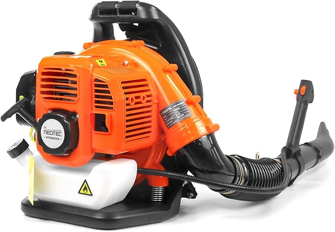 NEOTEC 52cc Gas Backpack Leaf Blower 2-Stroke Enginee 564 CFM 216 MPH,2-Cycle,Ergonomic Harness System,Low Vibration and