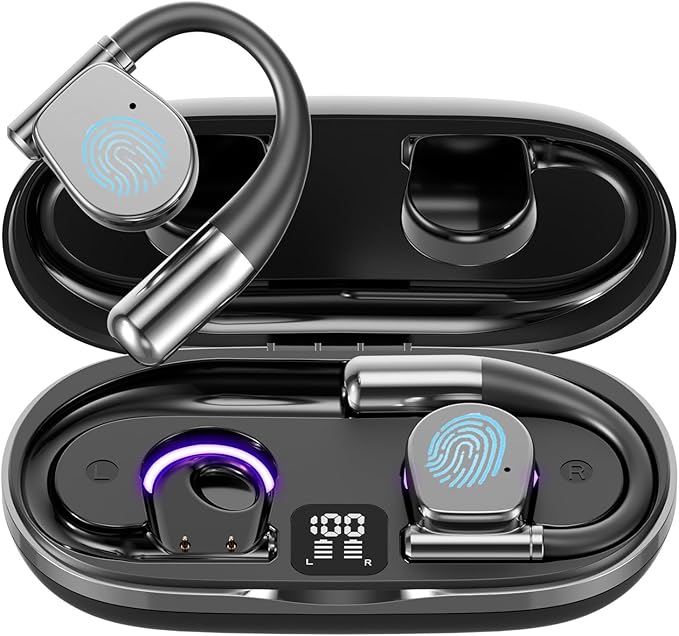 AI Translation Earbuds Real Time 144 Languages, 3-in-1 Open Ear Wireless Bluetooth Translator Earbuds, Audifonos Traductores