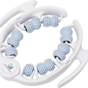 M3 Naturals Anti Cellulite Roller & Lymphatic Drainage Massager | Fascia Blaster for Contoured & Smoother Skin | Tool for Sore Arms,