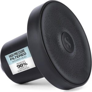 Filtered Shower Head - Best High Pressure Shower Head with Filter for Hard Water & Chlorine -