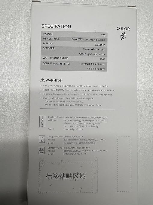 Smart Watch(Answer/Make Call), Fitness Activity Tracke with Pedometer/Sleep Monitor - Image 3