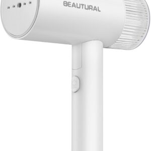 BEAUTURAL Steamer for Clothes, Portable Garment Wrinkle Remover, Fast 30s Heat-up, Foldable and Handheld, 120V Only (Not for 220V Europe)