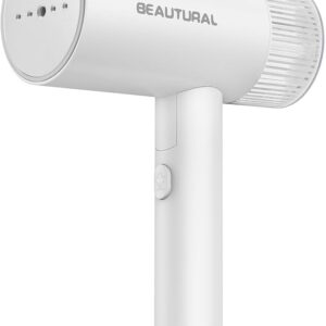 BEAUTURAL Steamer for Clothes, Portable Garment Wrinkle Remover, Fast 30s Heat-up, Foldable and Handheld, 120V Only (Not for 220V Europe)