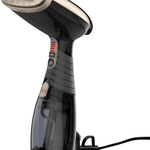 Conair Handheld Garment Steamer for Clothes, Turbo ExtremeSteam 1875W Fabric Steamer, Portable Handheld Design, Strong Penetrating Steam, Amazon Exclusive, Black